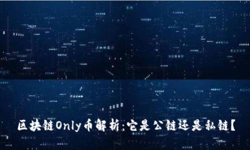 区块链Only币解析:它是公链还是私链?